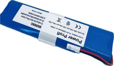 Акумулятор (батарея) для пилососа Ecovocs Deebot DF45/43 / llife V3s Pro/V5s Pro/V50/V8s/X750 14.4V 2900mAh Deebot-DF45 фото